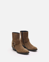 BOTTINES DAYA/VEL CARAMEL - minelli.fr